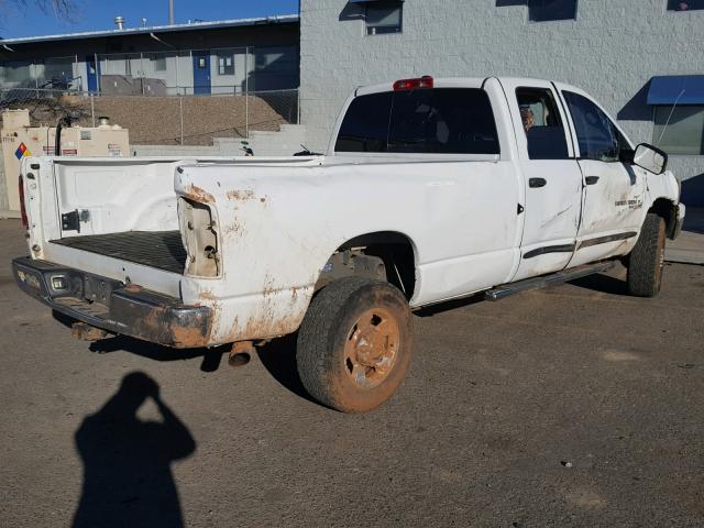 1D7KS28C66J165606 - 2006 DODGE RAM 2500 S თეთრი ფოტო 4