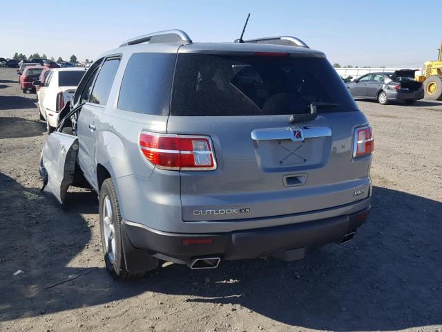 5GZEV33748J168021 - 2008 SATURN OUTLOOK XR ლურჯი ფოტო 3