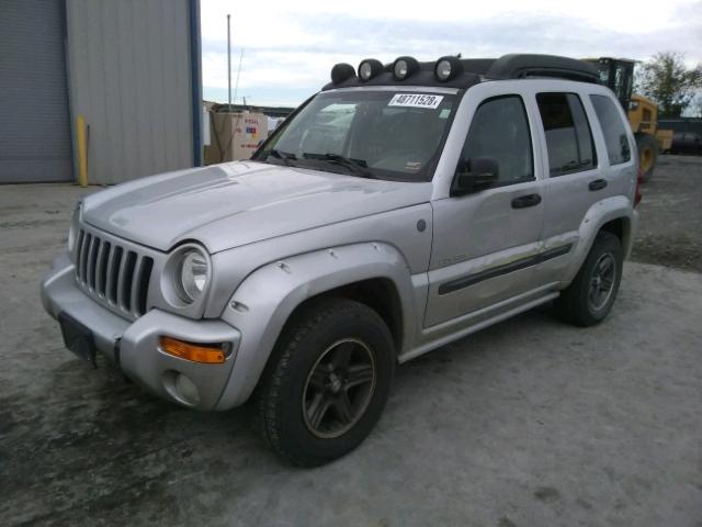 1J4GL38K74W296449 - 2004 JEEP LIBERTY RE SILVER photo 2