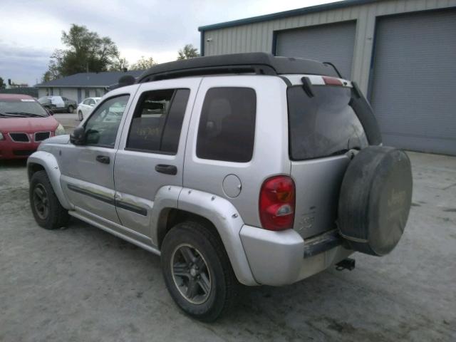1J4GL38K74W296449 - 2004 JEEP LIBERTY RE SILVER photo 3