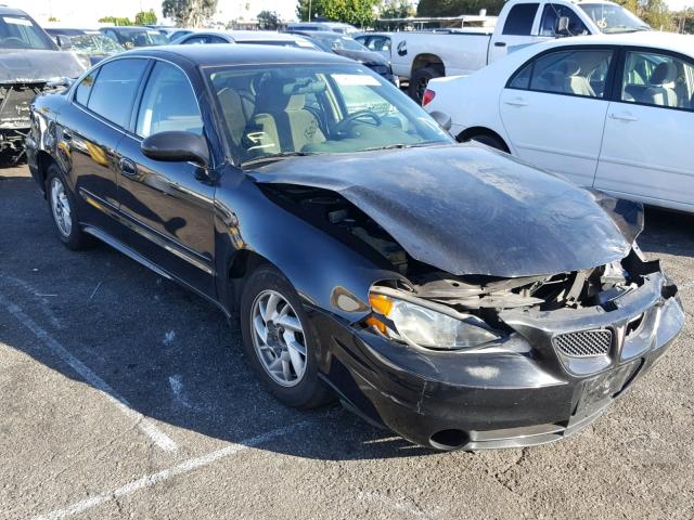 1G2NF52E54M533314 - 2004 PONTIAC GRAND AM S შავი ფოტო 1