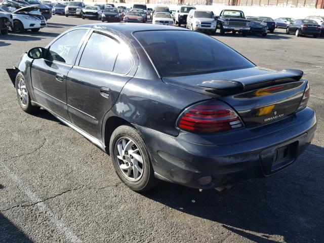 1G2NF52E54M533314 - 2004 PONTIAC GRAND AM S შავი ფოტო 3
