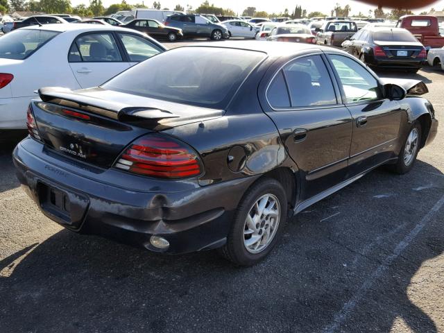 1G2NF52E54M533314 - 2004 PONTIAC GRAND AM S შავი ფოტო 4