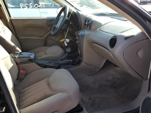 1G2NF52E54M533314 - 2004 PONTIAC GRAND AM S შავი ფოტო 5