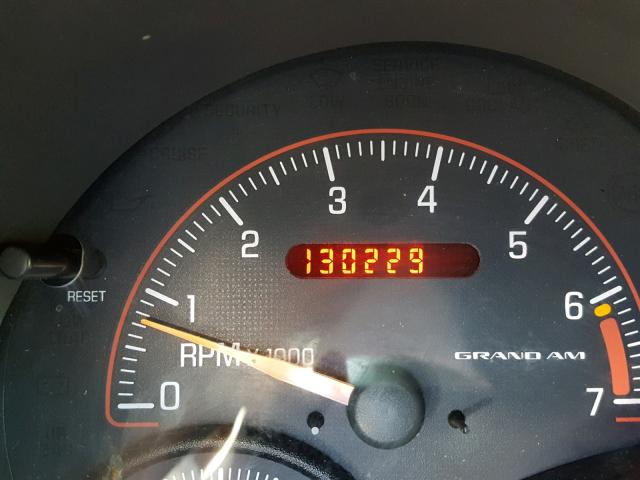 1G2NF52E54M533314 - 2004 PONTIAC GRAND AM S შავი ფოტო 8