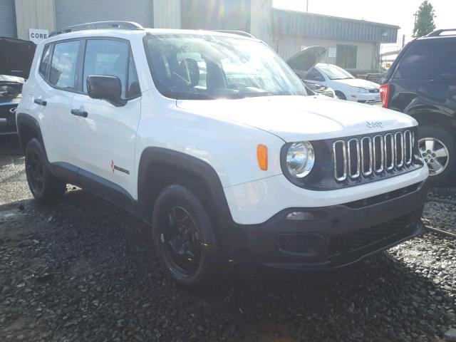 ZACCJBAT0FPC43809 - 2015 JEEP RENEGADE S 白色 照片 1