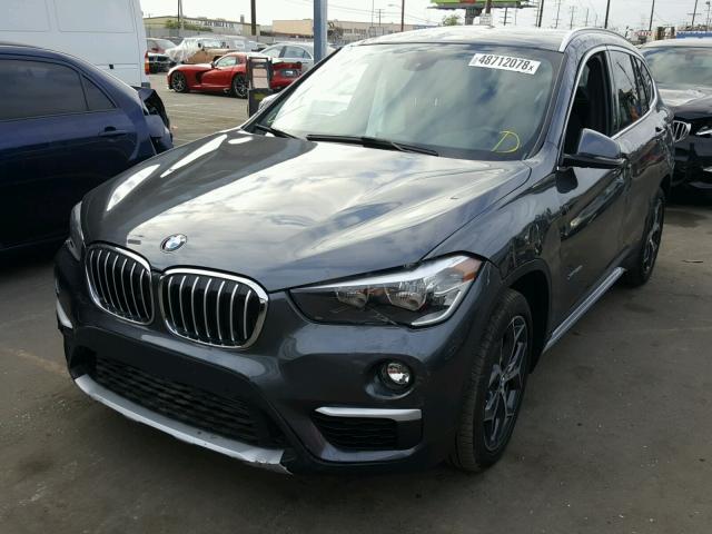 WBXHT3C37G5E48580 - 2016 BMW X1 XDRIVE2 Gris photo 2
