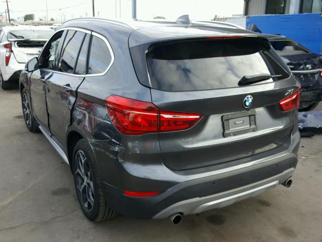 WBXHT3C37G5E48580 - 2016 BMW X1 XDRIVE2 Gris photo 3