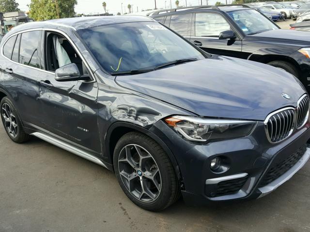 WBXHT3C37G5E48580 - 2016 BMW X1 XDRIVE2 GRAY photo 9