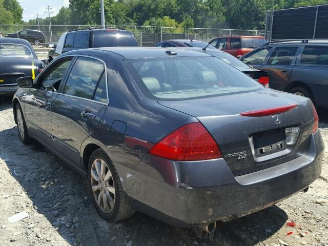 1HGCM66576A054813 - 2006 HONDA ACCORD EX GRAY photo 3