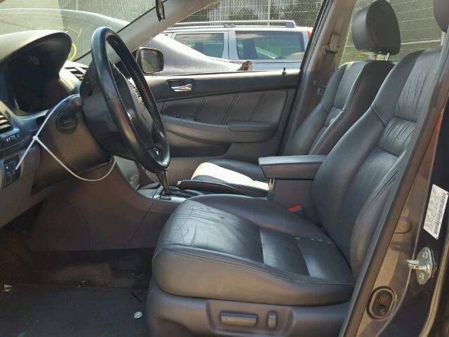 1HGCM66576A054813 - 2006 HONDA ACCORD EX GRAY photo 5