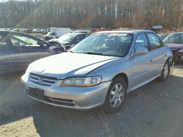 1HGCG668X2A009859 - 2002 HONDA ACCORD EX SILVER photo 2