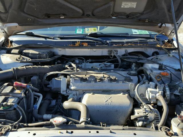 1HGCG668X2A009859 - 2002 HONDA ACCORD EX SILVER photo 7