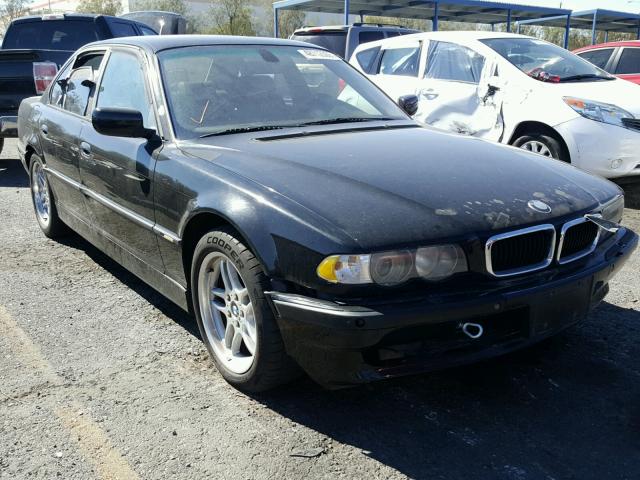 WBAGG83411DN86335 - 2001 BMW 740 I AUTO BLACK photo 1