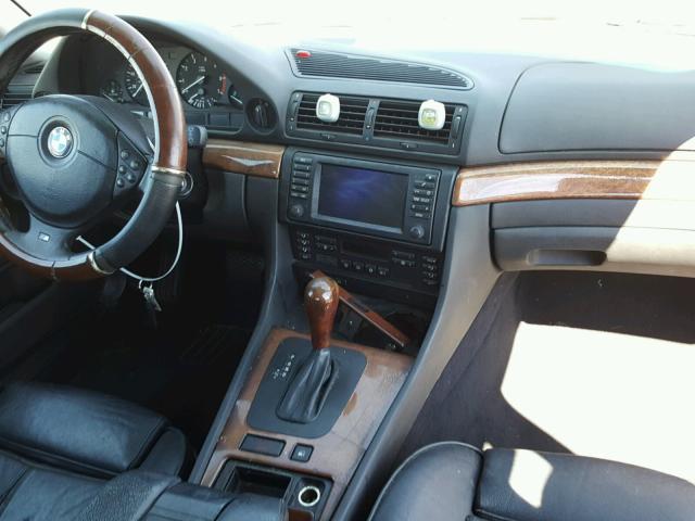 WBAGG83411DN86335 - 2001 BMW 740 I AUTO BLACK photo 9