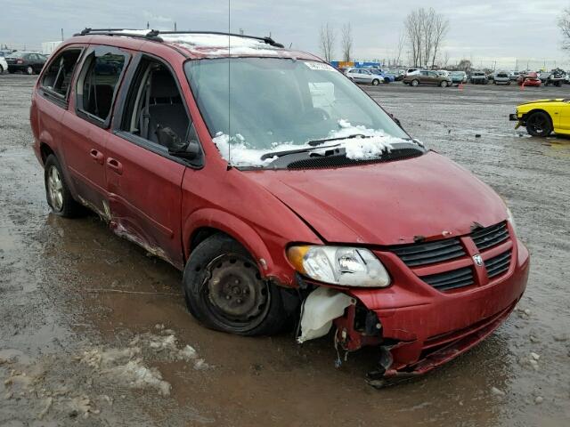 2D4GP44L36R678118 - 2006 DODGE GRAND CARA RED photo 1