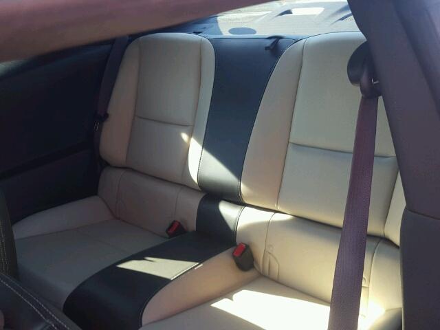 2G1FT1EW6A9134886 - 2010 CHEVROLET CAMARO SS Burdeos foto 6