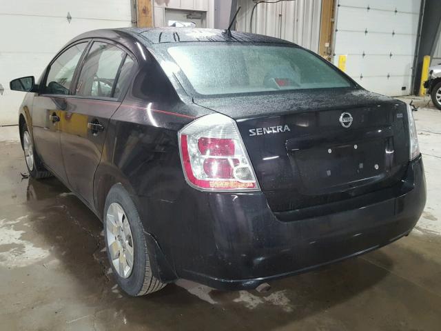 3N1AB61E49L661447 - 2009 NISSAN SENTRA 2.0 BLACK photo 3