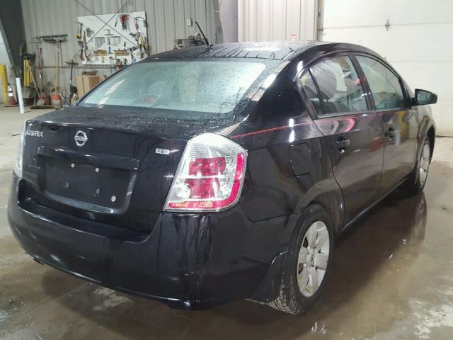 3N1AB61E49L661447 - 2009 NISSAN SENTRA 2.0 BLACK photo 4