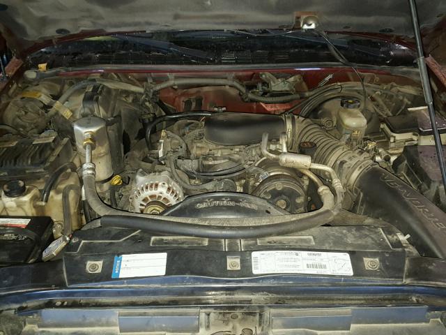 1GKDT13W7W2539960 - 1998 GMC JIMMY BROWN photo 7