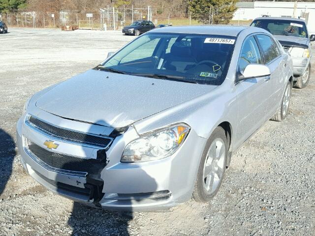 1G1ZD5E05CF353555 - 2012 CHEVROLET MALIBU 2LT SILVER photo 2