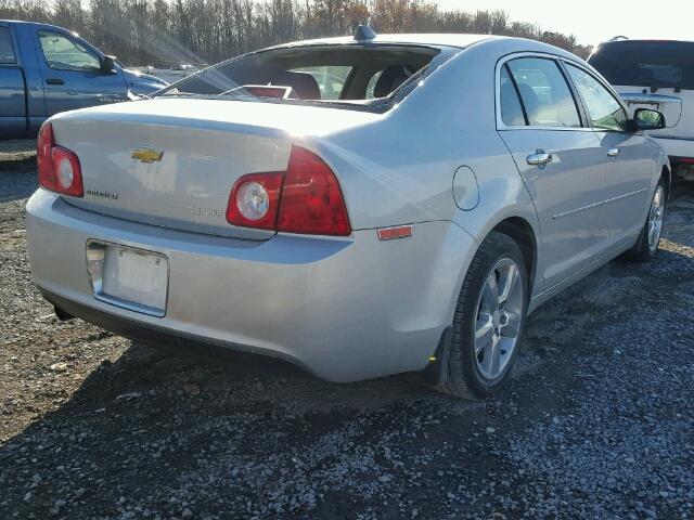 1G1ZD5E05CF353555 - 2012 CHEVROLET MALIBU 2LT SILVER photo 4