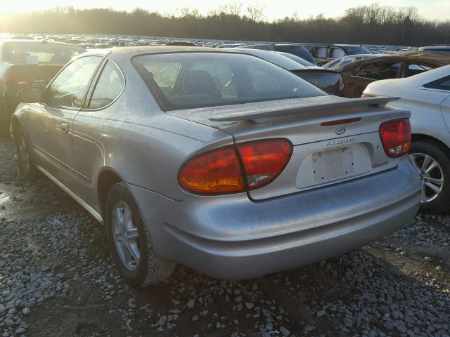 1G3NL12E93C179850 - 2003 OLDSMOBILE ALERO GL SILVER photo 3