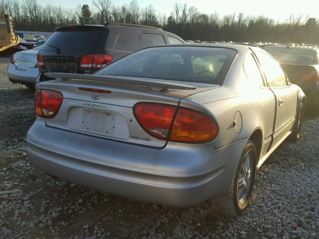 1G3NL12E93C179850 - 2003 OLDSMOBILE ALERO GL SILVER photo 4