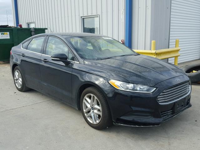 1FA6P0H75G5135579 - 2016 FORD FUSION SE BLUE photo 1