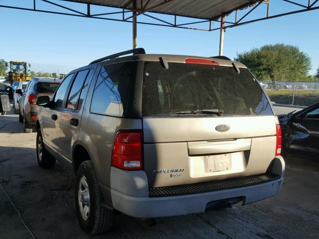 1FMZU62E22UB52229 - 2002 FORD EXPLORER X TAN photo 3