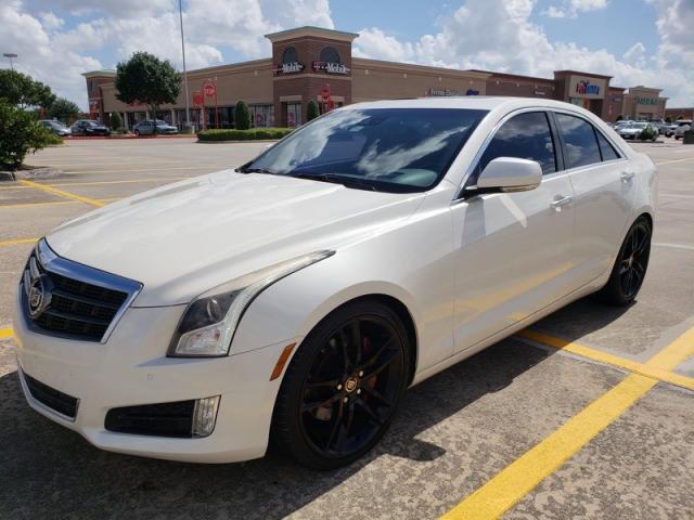 1G6AE5S33D0125397 - 2013 CADILLAC ATS PREMIU WHITE photo 2