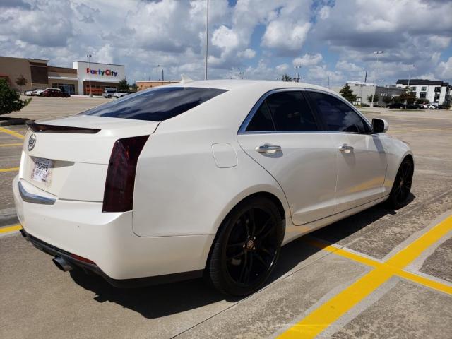 1G6AE5S33D0125397 - 2013 CADILLAC ATS PREMIU WHITE photo 4