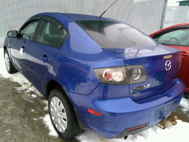 JM1BK32F481152150 - 2008 MAZDA 3 I BLUE photo 3