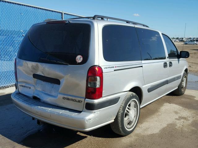 1GNDX03E23D157618 - 2003 CHEVROLET VENTURE SILVER photo 4