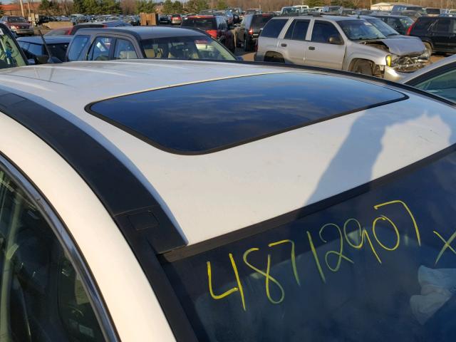 5J6RE4H58AL077712 - 2010 HONDA CR-V EX თეთრი ფოტო 9