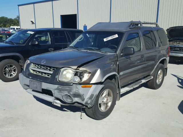 5N1ED28T83C679583 - 2003 NISSAN XTERRA XE GRAY photo 2