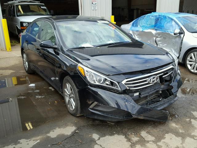 5NPE24AF3FH214146 - 2015 HYUNDAI SONATA SE BLACK photo 1