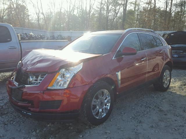 3GYFNGE32DS635124 - 2013 CADILLAC SRX LUXURY RED photo 2