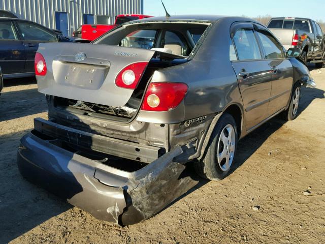 1NXBR32E97Z840060 - 2007 TOYOTA COROLLA CE GRAY photo 4