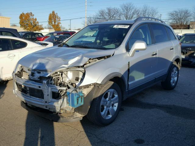 3GNAL2EK7DS598353 - 2013 CHEVROLET CAPTIVA LS SILVER photo 2