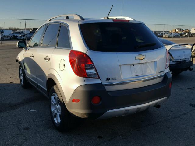 3GNAL2EK7DS598353 - 2013 CHEVROLET CAPTIVA LS 银色 照片 3