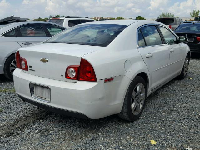 1G1ZH57B59F245738 - 2009 CHEVROLET MALIBU 1LT WHITE photo 4