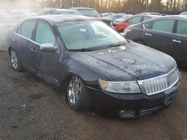 3LNHM28T27R619383 - 2007 LINCOLN MKZ BLACK photo 1