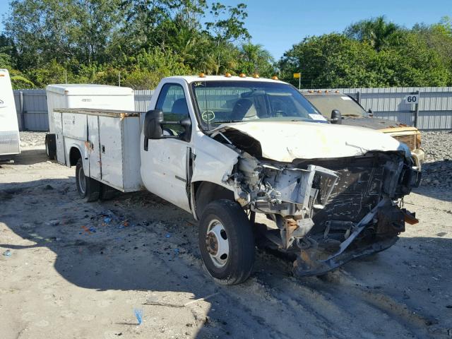 1FDWF37F01EA81246 - 2001 FORD F350 SUPER WHITE photo 1