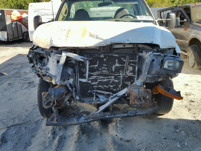 1FDWF37F01EA81246 - 2001 FORD F350 SUPER WHITE photo 7