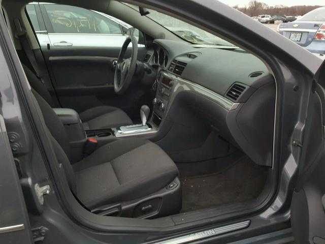 1G8ZV57797F199611 - 2007 SATURN AURA XR GRAY photo 5