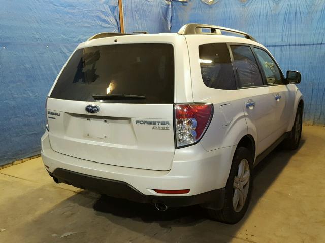 JF2SH6DC9AH909304 - 2010 SUBARU FORESTER 2 WHITE photo 4