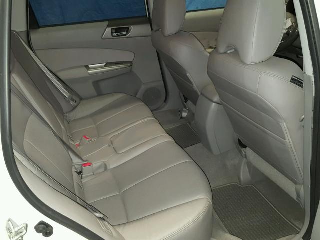 JF2SH6DC9AH909304 - 2010 SUBARU FORESTER 2 WHITE photo 6