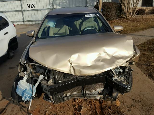 4T1BF1FK4CU035350 - 2012 TOYOTA CAMRY BASE GOLD photo 7