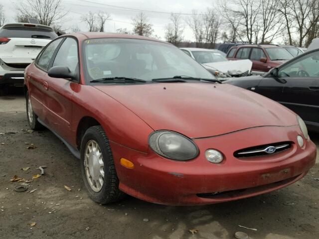 1FAFP52U7XG263631 - 1999 FORD TAURUS LX RED photo 1